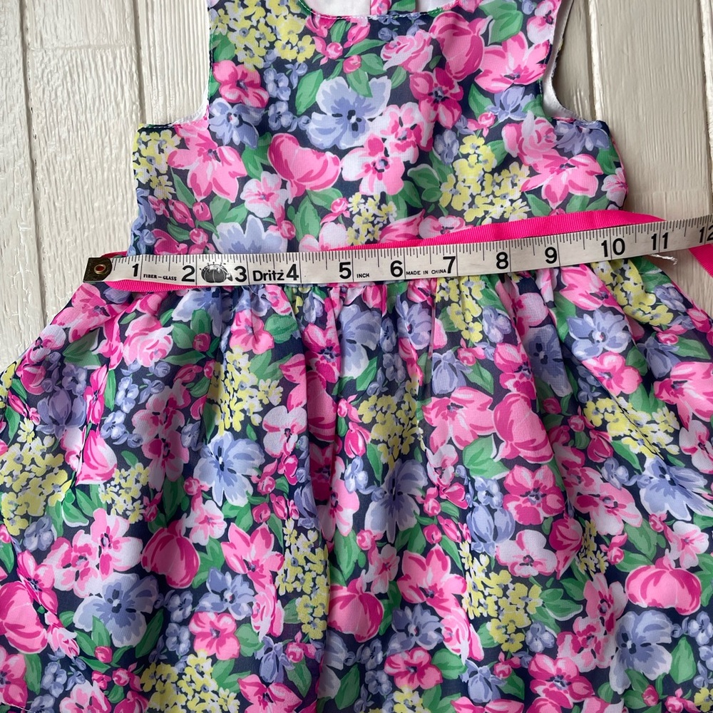Floral Dress Carter's 9 Months Baby Girl - Picture 4 of 12